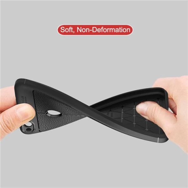 قاب محافظ ژله ای طرح چرم Huawei Honor 8 Lite مدل Auto Focus