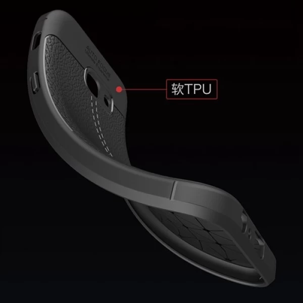 قاب محافظ ژله ای طرح چرم Samsung Galaxy A7 2017 / A720 مدل Auto Focus