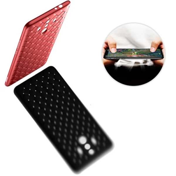قاب بیسوس Baseus BV Weaving Huawei Mate 10 Pro طرح چرم و حصیری