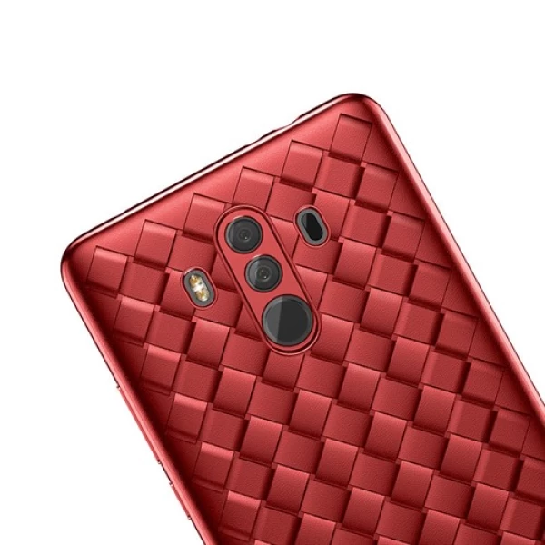 قاب بیسوس Baseus BV Weaving Huawei Mate 10 Pro طرح چرم و حصیری