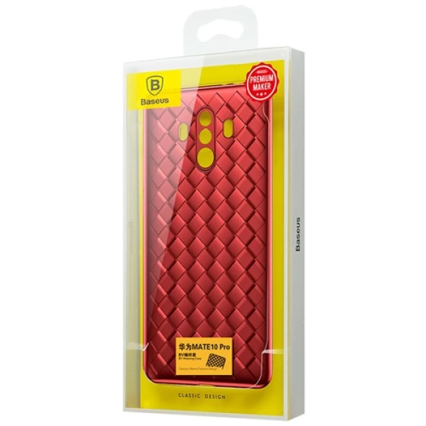 قاب بیسوس Baseus BV Weaving Huawei Mate 10 Pro طرح چرم و حصیری