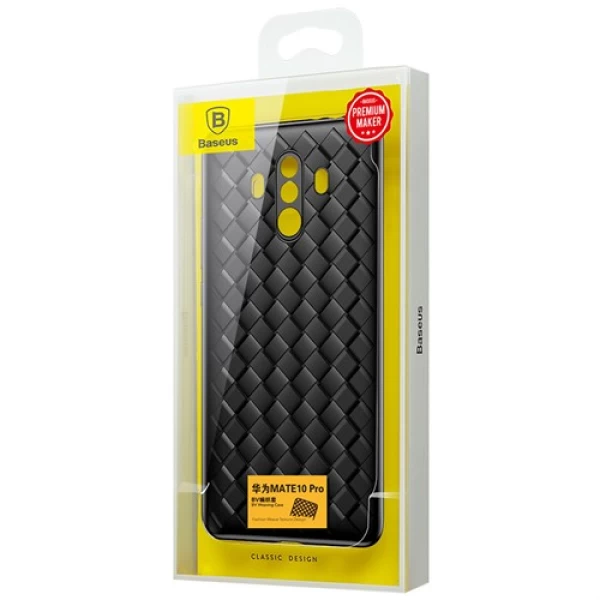 قاب بیسوس Baseus BV Weaving Huawei Mate 10 Pro طرح چرم و حصیری