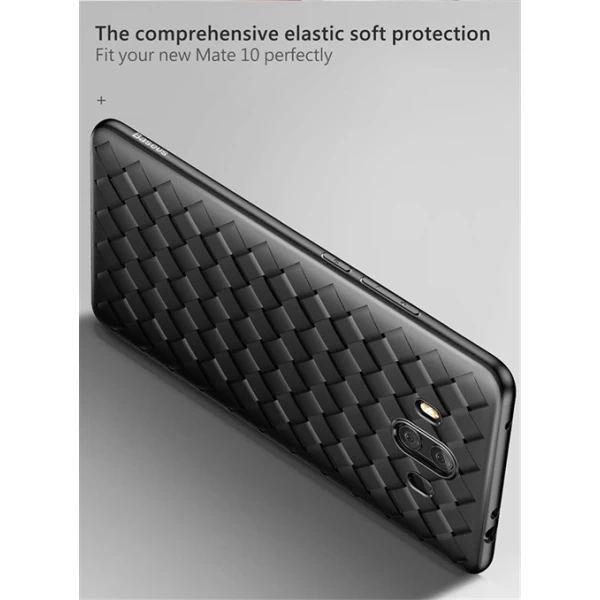 قاب بیسوس Baseus BV Weaving Case Huawei Mate 10 طرح چرم و حصیری