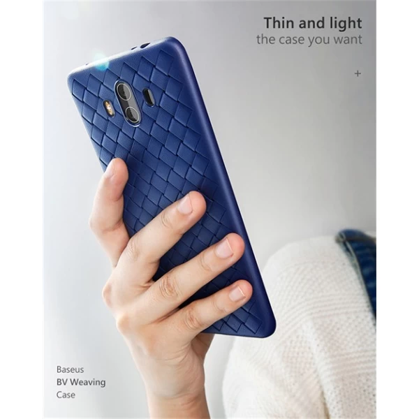 قاب بیسوس Baseus BV Weaving Case Huawei Mate 10 طرح چرم و حصیری