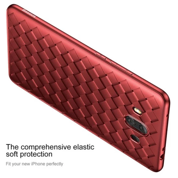 قاب بیسوس Baseus BV Weaving Case Huawei Mate 10 طرح چرم و حصیری