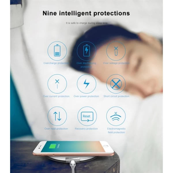 شارژر وایرلس بیسوس Baseus IX WXIX-01 Desktop Wireless Charger