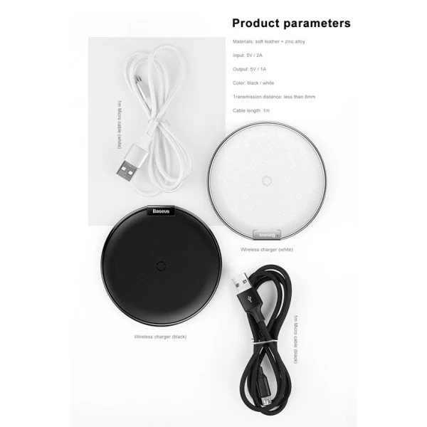 شارژر وایرلس بیسوس Baseus IX WXIX-01 Desktop Wireless Charger