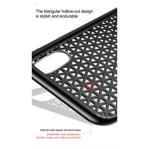 قاب محافظ ورزشی بیسوس Parkour Case مناسب Apple iPhone X