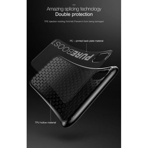 قاب محافظ ورزشی بیسوس Parkour Case مناسب Apple iPhone X