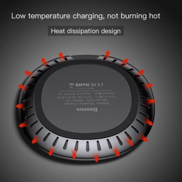 شارژر وایرلس رومیزی بیسوس Baseus UFO Desktop Wireless Charger