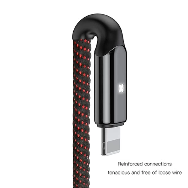 کابل لایتنینگ بیسوس Baseus X-Shaped Light Cable به طول 100 سانتی متر
