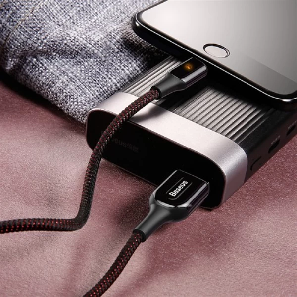 کابل لایتنینگ بیسوس Baseus X-Shaped Light Cable به طول 100 سانتی متر
