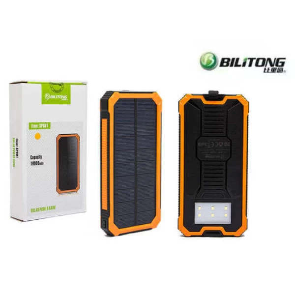 پاوربانک خورشیدی 10000 میلی آمپر بیلیتونگ Bilitong SPB01
