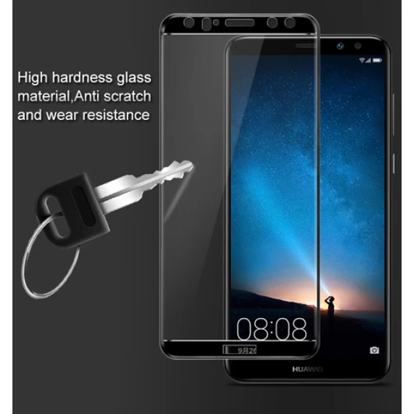 گلس تمام صفحه تمام چسب مارک بوف Huawei Mate 10 Lite / Nova 2i