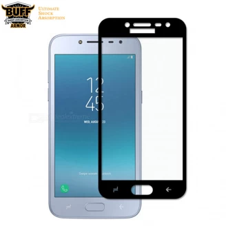 محافظ شیشه ای تمام صفحه و تمام چسب مارک بوف Samsung Grand Prime Pro / J2 Pro 2018