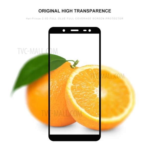 گلس تمام صفحه تمام چسب مارک بوف Samsung Galaxy J6 2018