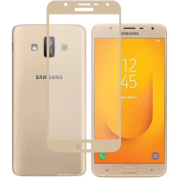 گلس تمام صفحه تمام چسب مارک بوف Samsung Galaxy J7 Duo