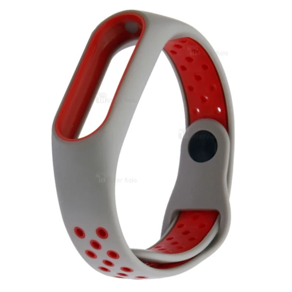 بند سیلیکونی طرح نایکی دستبند سامتی شیائومی Mi Band 2 Ventilate Nike