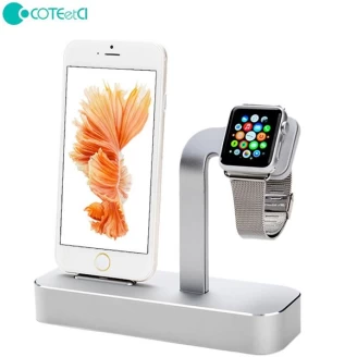 داک شارژ فلزی رومیزی لایتنینگ کوتتسی Coteetci Base 5 Desktop Charge