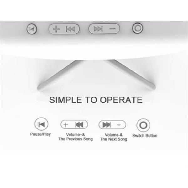 اسپیکر بلوتوث رومیزی دیاموند Diamond AD-SM9 Desktop Bluetooth Speaker