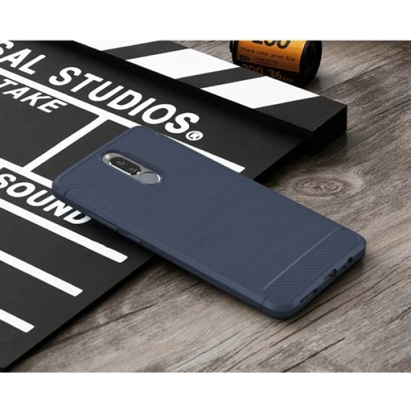 قاب محافظ ژله ای هواوی Huawei Mate 10 Lite / Nova 2i Fiber Carbon Rugged Armor