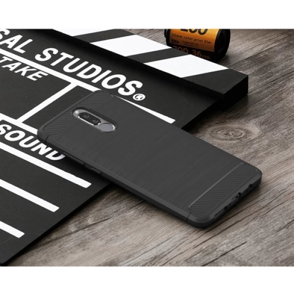 قاب محافظ ژله ای هواوی Huawei Mate 10 Lite / Nova 2i Fiber Carbon Rugged Armor