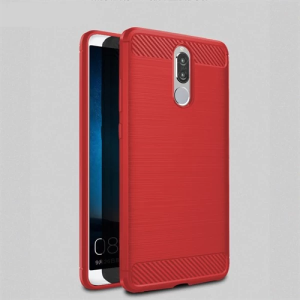 قاب محافظ ژله ای هواوی Huawei Mate 10 Lite / Nova 2i Fiber Carbon Rugged Armor