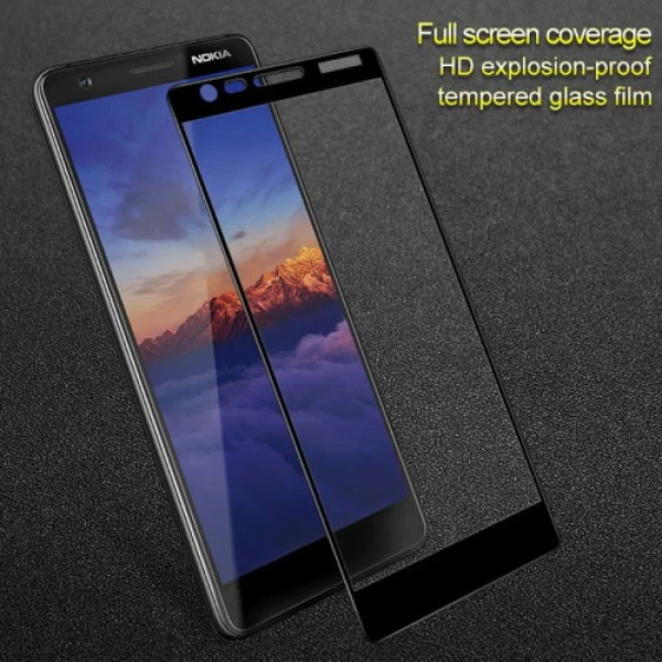 گلس تمام صفحه Nokia 3.1 2018 TT Full Glue Glass Full Screen Protector