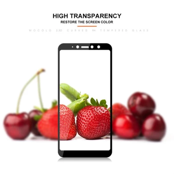 محافظ صفحه شیشه ای تمام صفحه تمام چسب Xiaomi Redmi S2 / Redmi Y2