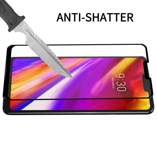گلس تمام صفحه دور چسب LG G7 ThinQ