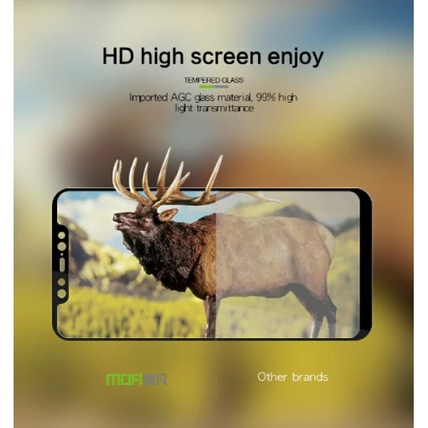 گلس تمام صفحه Xiaomi Mi 8 / Mi8 Full Glue Glass Full Screen Protector