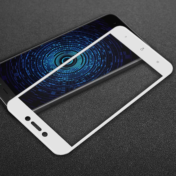 محافظ صفحه نمایش شیشه ای تمام صفحه و خمیده تمام چسب مناسب Xiaomi Redmi 5A