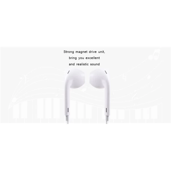 هندزفری طرح Earpod Apple هوکو HOCO M1 Stereo Sound handsfree