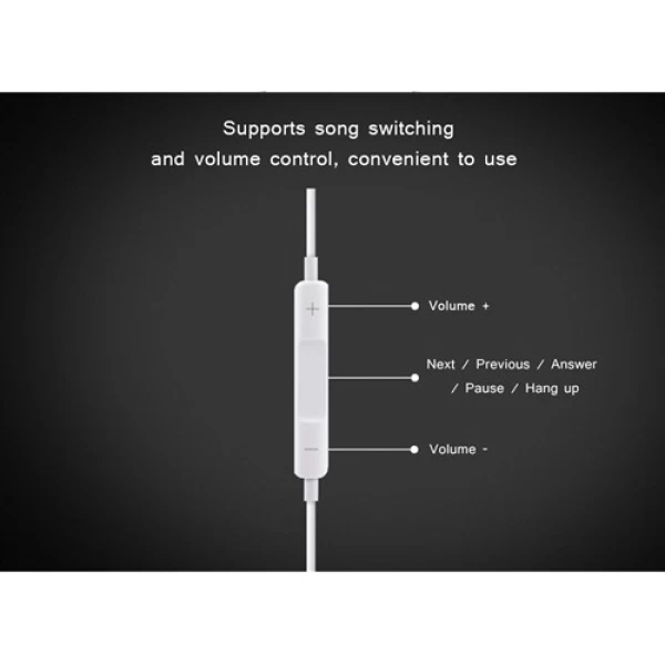 هندزفری طرح Earpod Apple هوکو HOCO M1 Stereo Sound handsfree