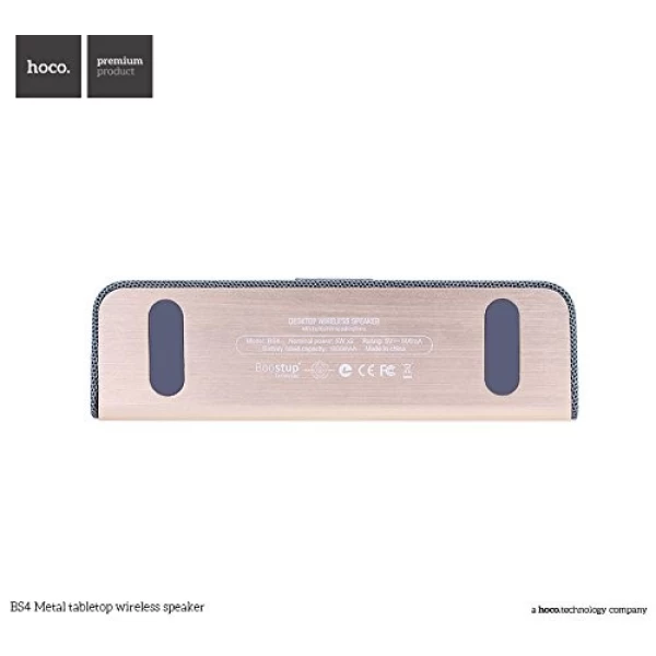 اسپیکر بلوتوث رومیزی هوکو Hoco BS4 Metal Desktop Wireless Speaker