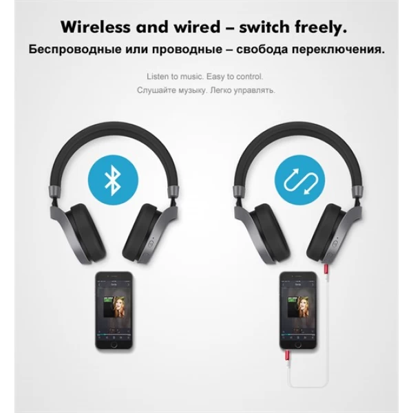 هدفون بلوتوث رو گوشی Hoco W12 Unreal Sound Wireless Headphone