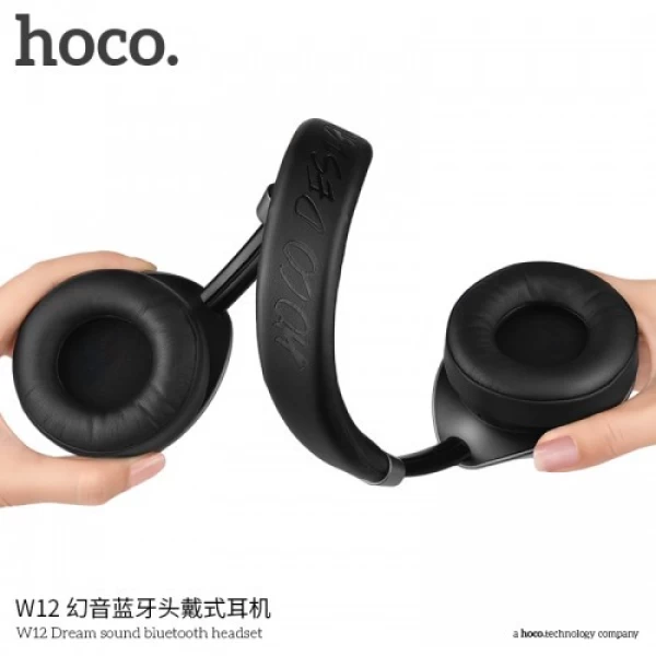 هدفون بلوتوث رو گوشی Hoco W12 Unreal Sound Wireless Headphone