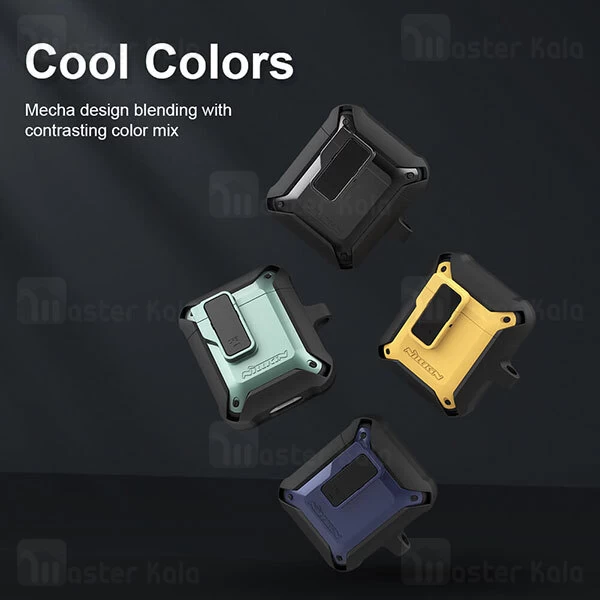 کاور محافظ ضد ضربه هندزفری Apple AirPods 1 / AirPods 2 Nillkin Bounced Protective Case