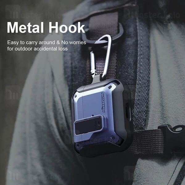 کاور محافظ ضد ضربه هندزفری Apple AirPods 1 / AirPods 2 Nillkin Bounced Protective Case