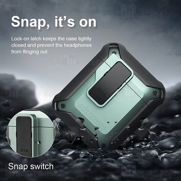 کاور محافظ ضد ضربه هندزفری Apple AirPods 1 / AirPods 2 Nillkin Bounced Protective Case