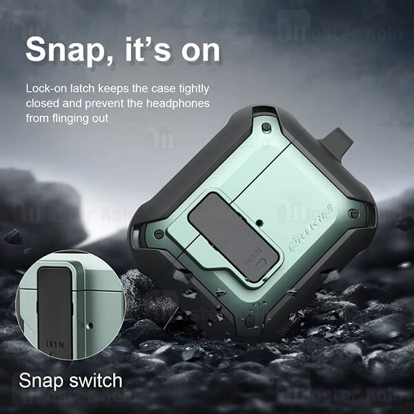 کاور محافظ ضد ضربه هندزفری Apple AirPods Pro / Pro 2 Nillkin Bounced Protective Case