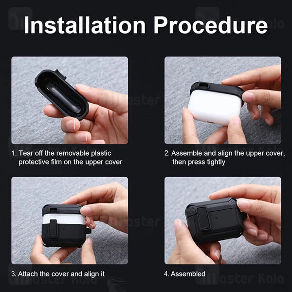 کاور محافظ ضد ضربه هندزفری Apple AirPods Pro / Pro 2 Nillkin Bounced Protective Case