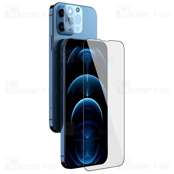 گلس نیلکین Apple iPhone 13 Pro Nillkin Amazing 2-in-1 HD Full Screen Tempered Glass Screen Protector