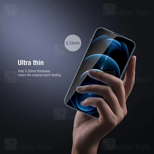 گلس نیلکین Apple iPhone 13 Pro Nillkin Amazing 2-in-1 HD Full Screen Tempered Glass Screen Protector