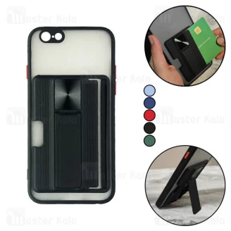 قاب محافظ آیفون Apple iPhone 6 / 6S Durable Case + جاکارتی و استند