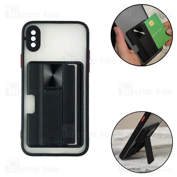 قاب محافظ Apple iPhone X / XS Durable Case With Car Holder And Stand