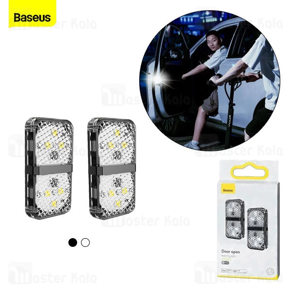 پک دوتایی چراغ خطر درب اتومبیل بیسوس Baseus Door open warning light CRFZD-01