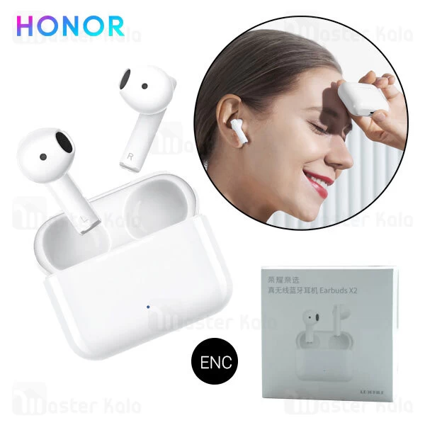 ﻿هندزفری بلوتوث Honor Earbuds X2 ENC Wireless Earphones