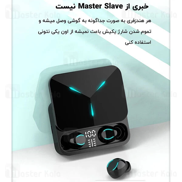 هندزفری بلوتوث Lenovo TG01 Pixart Wireless Bluetooth Gaming Earbuds