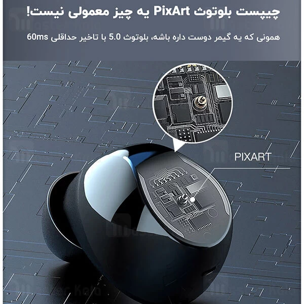 هندزفری بلوتوث Lenovo TG01 Pixart Wireless Bluetooth Gaming Earbuds